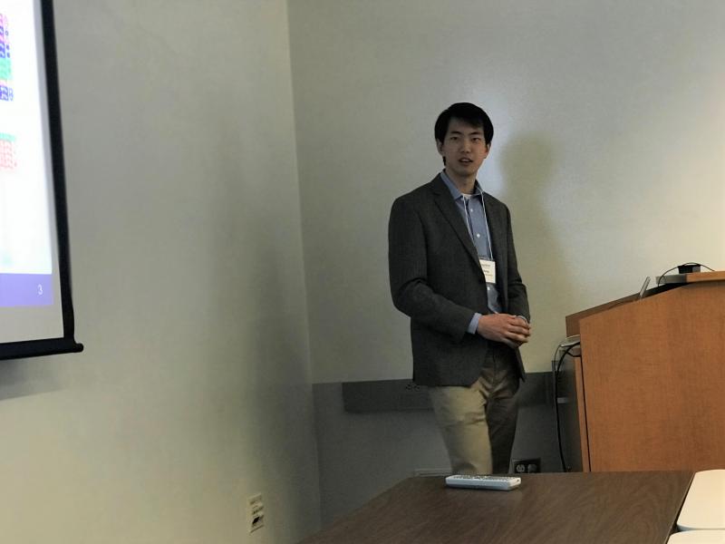 Jiwoo presents his work on ball-milling of CBTS